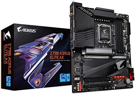 GIGABYTE Z790 AORUS Elite AX (LGA 1700/ Intel Z790/ ATX/ DDR5/ Quad M.2/ PCIe